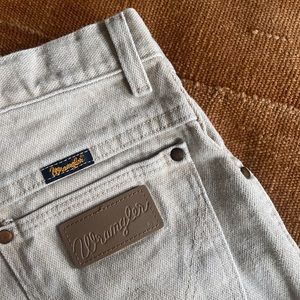 VTG Wrangler Beige Denim